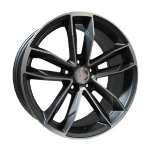 LJA-A5232-04 8.0x18" 5x112 ET42 66.45 Gun Machined Jant