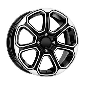 LJA-ADY1526-02 6.5x16" 4x108 ET40 63.4 Black Diamond Jant