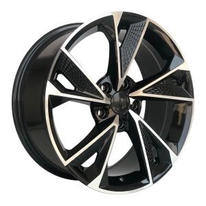 LJA-ADY807-09 7.5x17" 5x114.3 ET35 73.1 Black Machined Jant