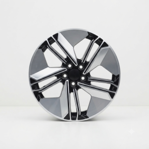 LJA-G1207-02 8.0X18" 5X100 ET40 57.1 Black Silver Finished