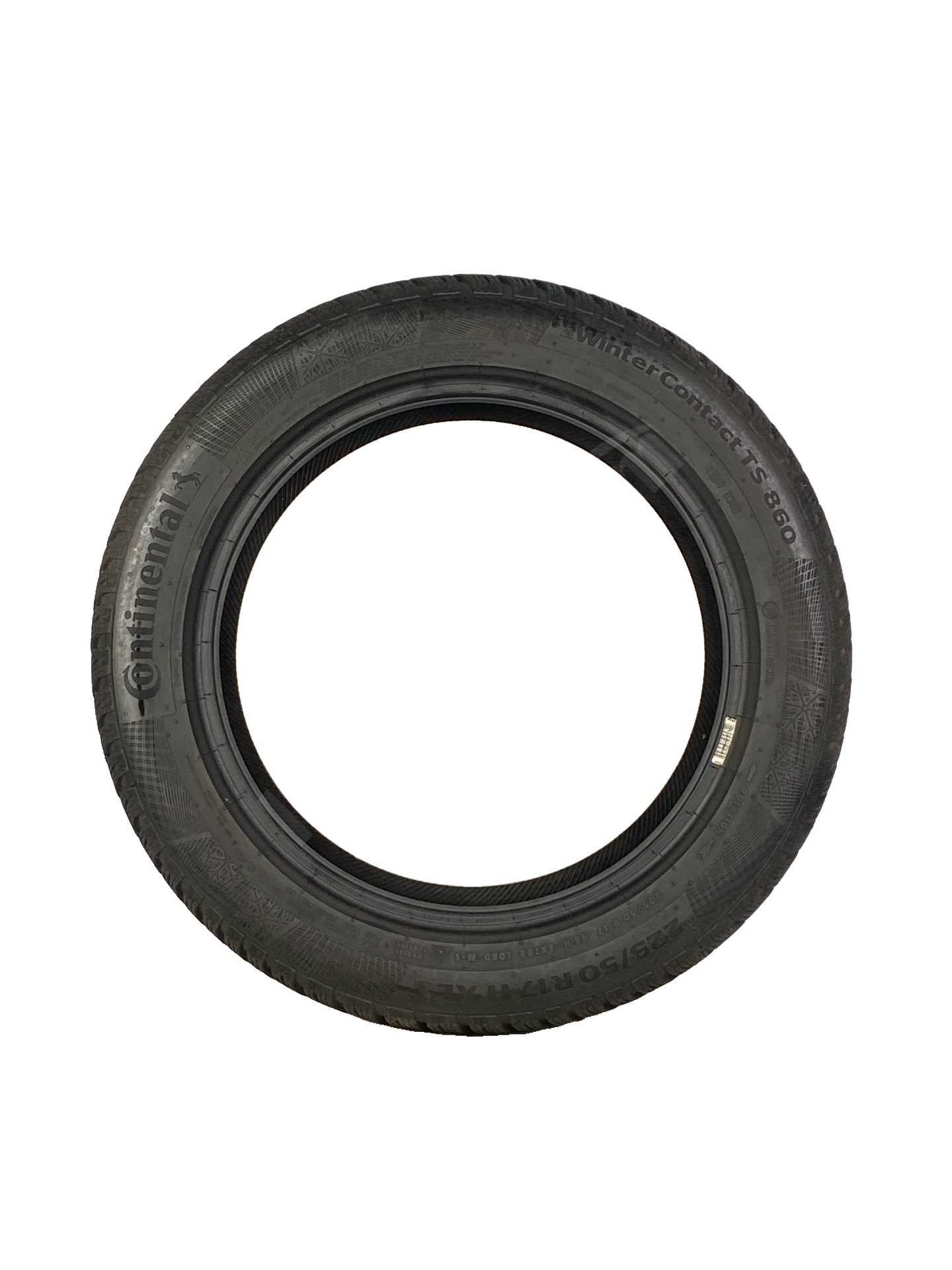 Continental 225/50R17 98H 7 mm W.Contactts860 2.El Kış Lastiği (2020) - Görsel 2