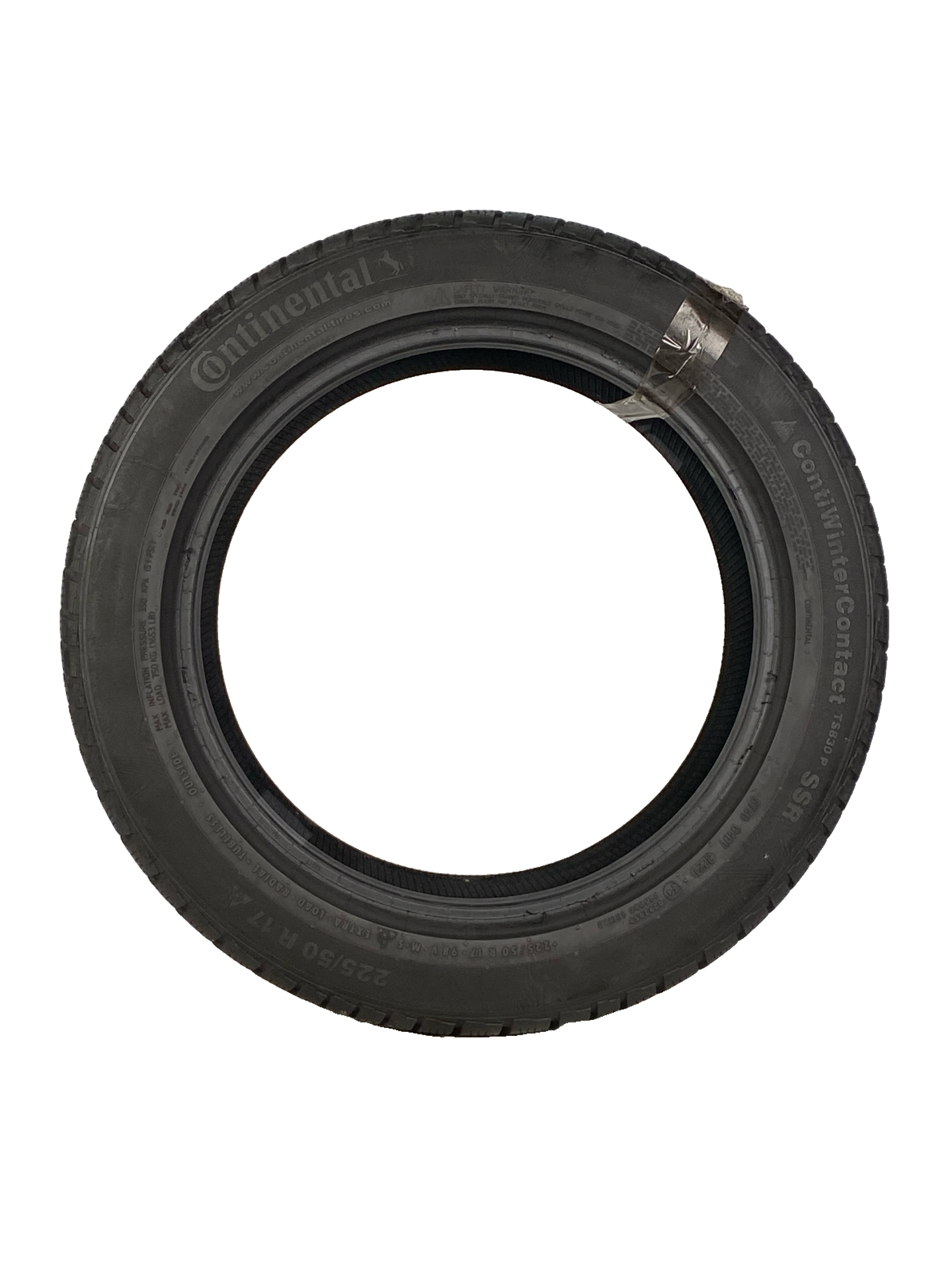 Continental 225/50R17 98V WinterContact TS830 6 mm 2.El Kış Lastiğ (2021) RFT - Görsel 2
