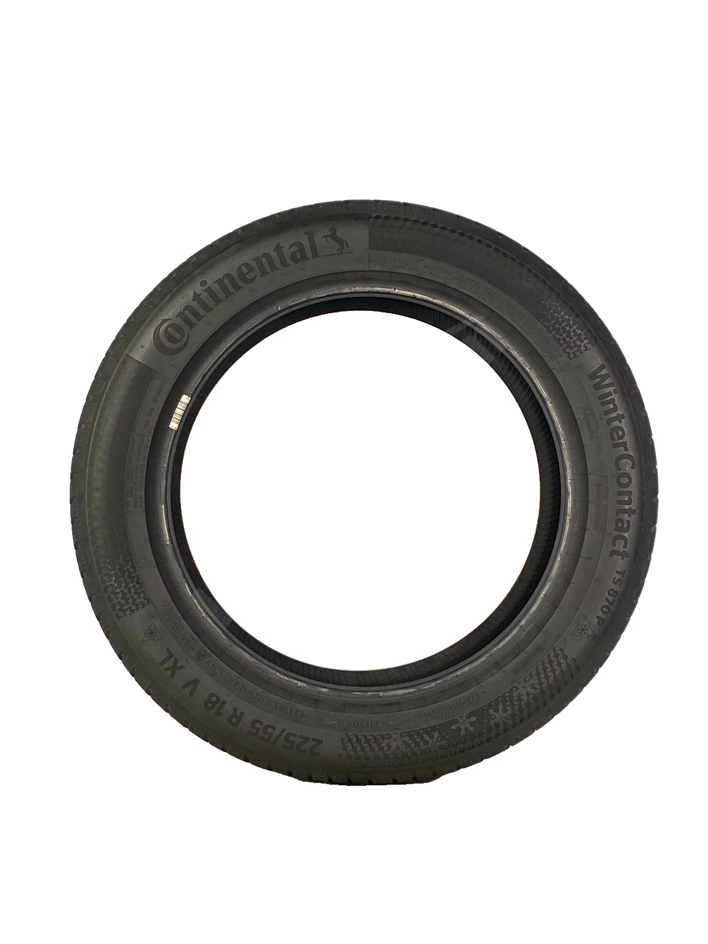 Continental 225/55R18 102V 6mm WinterContact870P 2.El Kış Lastiği (2023) - Görsel 2