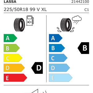 Lassa Competus Winter 2+ 225/50R18 99V XL M+S 3PMSF