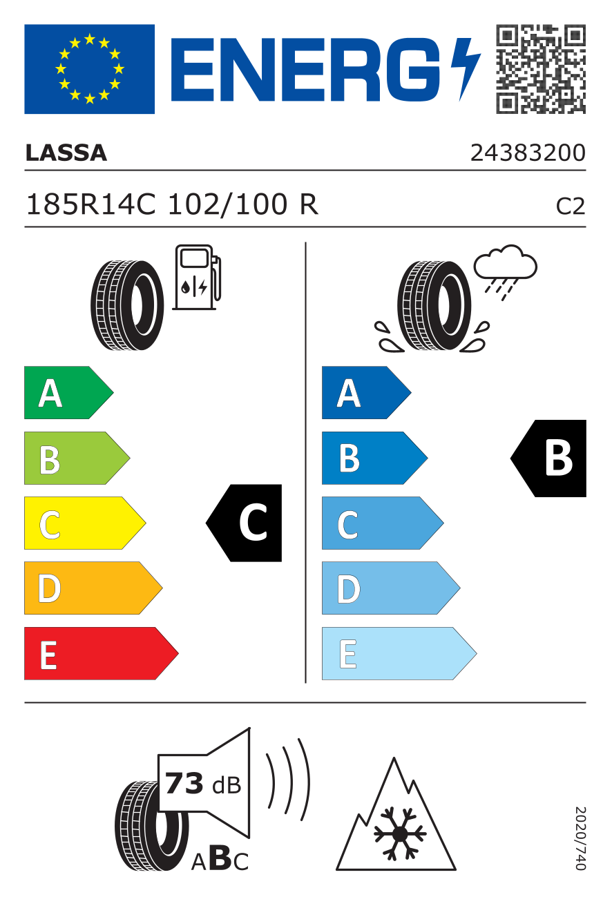 Lassa Wıntus 3 185R14C 102/100R - Görsel 2
