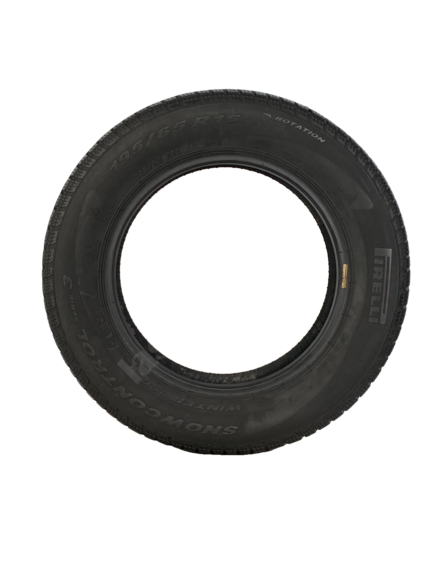 Pirelli 195/65R15 91T 6mm Snowcontrol3 2.El Kış Lastiği (2020) - Görsel 2