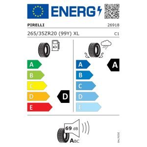 Pirelli P-Zero PZ4 LS Mercedes (MO)1 265/35R20 99Y XL