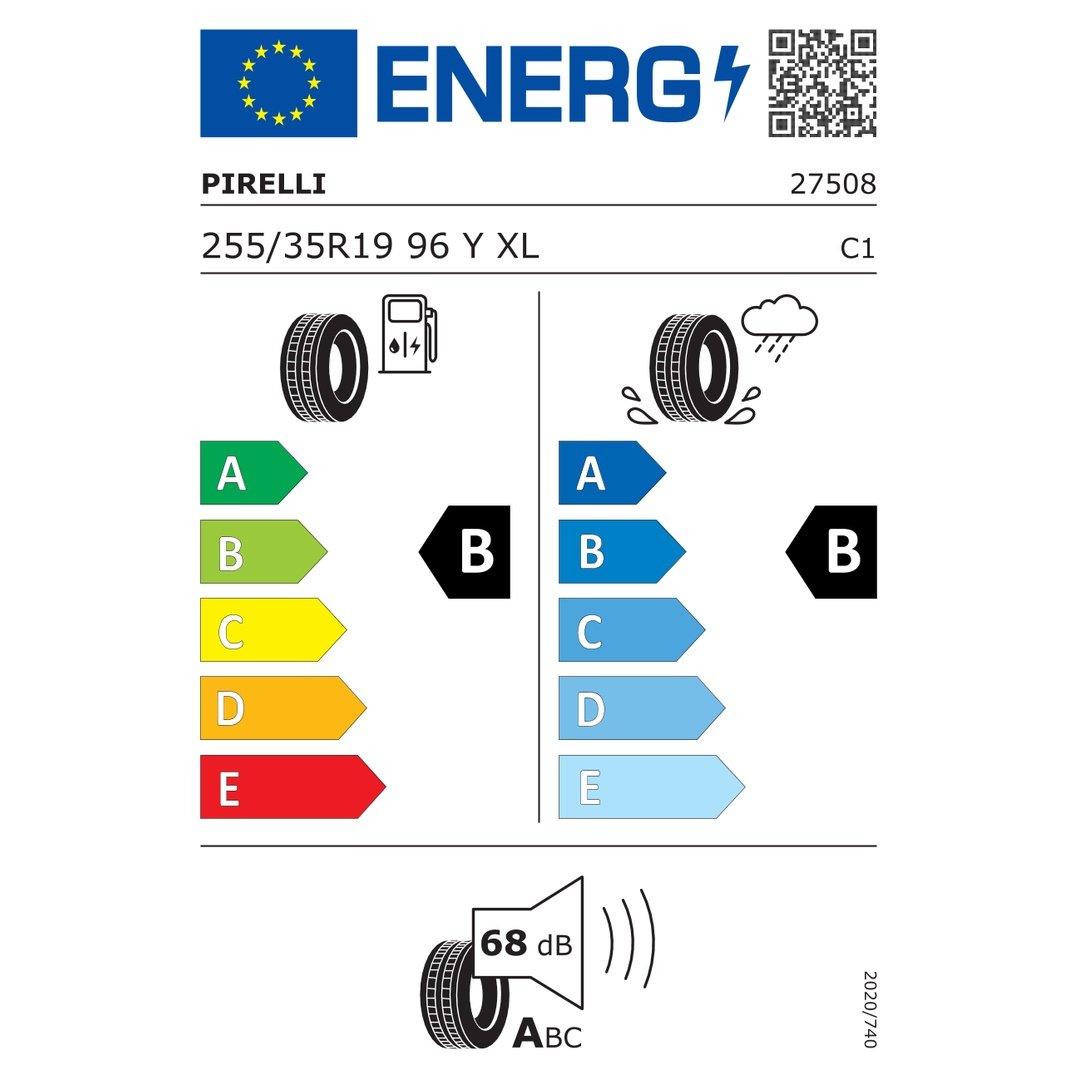 Pirelli P-Zero PZ4 LS RFT BMW (*) 255/35R19 96Y XL - Görsel 2