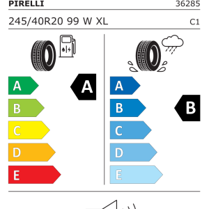 Pirelli P-Zero PZ4 LS VOL 245/40R20 99W XL PNCS