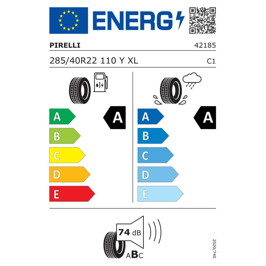 Pirelli P-Zero PZ4 SC 285/40R22 110Y XL - Görsel 2