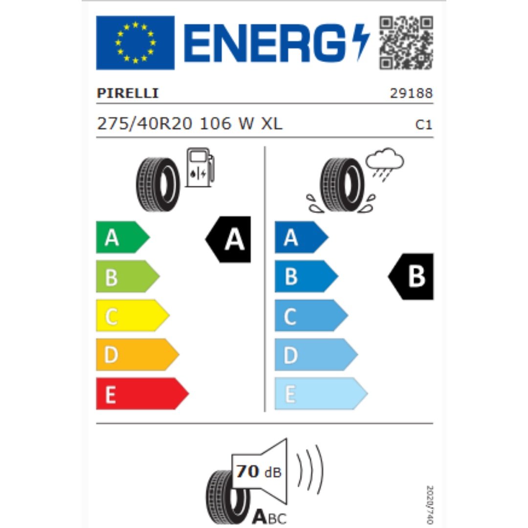 Pirelli P-Zero PZ4 SC BMW (*) 275/40R20 106W XL - Görsel 2