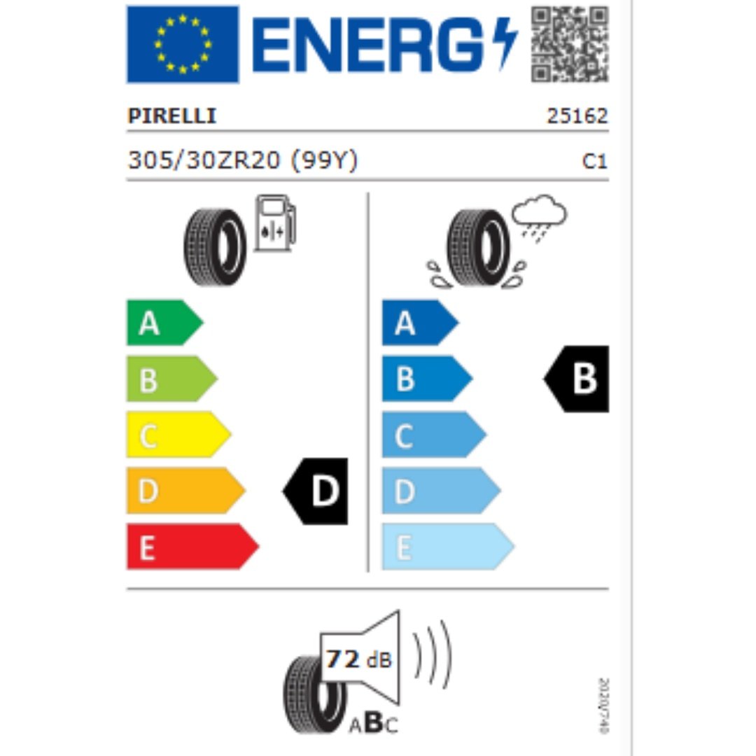 Pirelli P-Zero PZ4 SC Jaguar (J) 305/30R20 99Y - Görsel 2