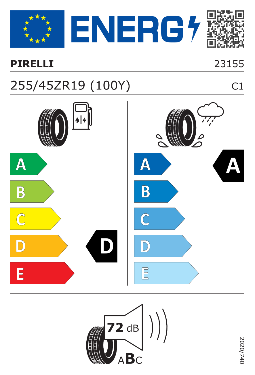 Pirelli PZero Porsche (N1) 255/45R19 100Y - Görsel 2