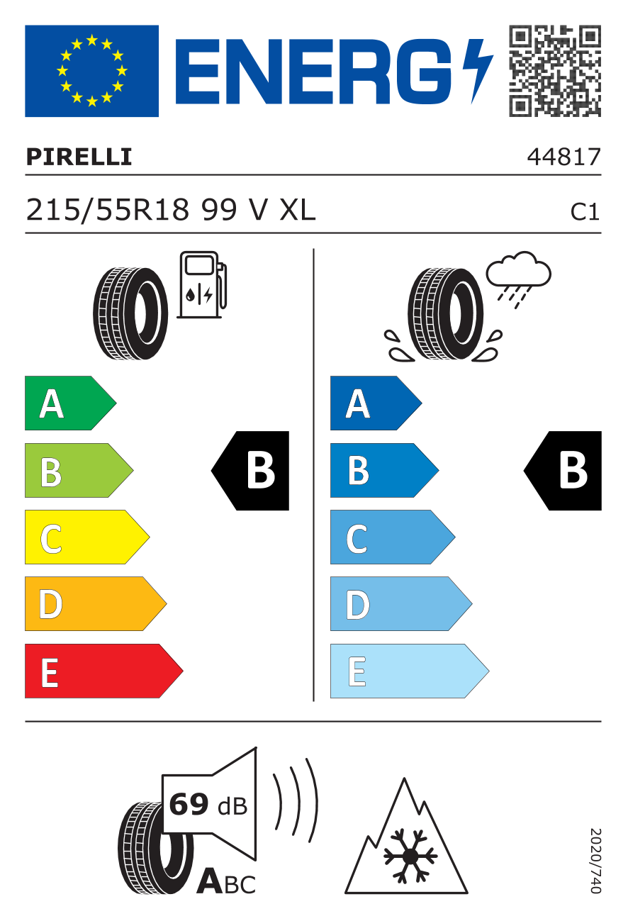 Pirelli Powergy All Season SF 215/55R18 99V XL M+S 3PMSF - Görsel 2